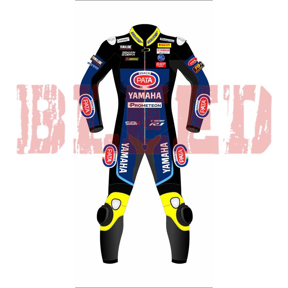 Toprak Razgatlıoğlu Pata WSBK 2023 Race Suit Front View