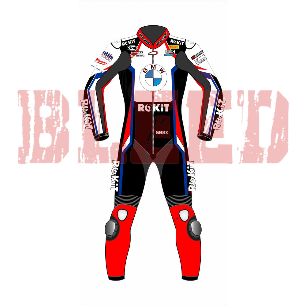 Michael Van Der Mark BMW WSBK 2023 Race Suit Front View