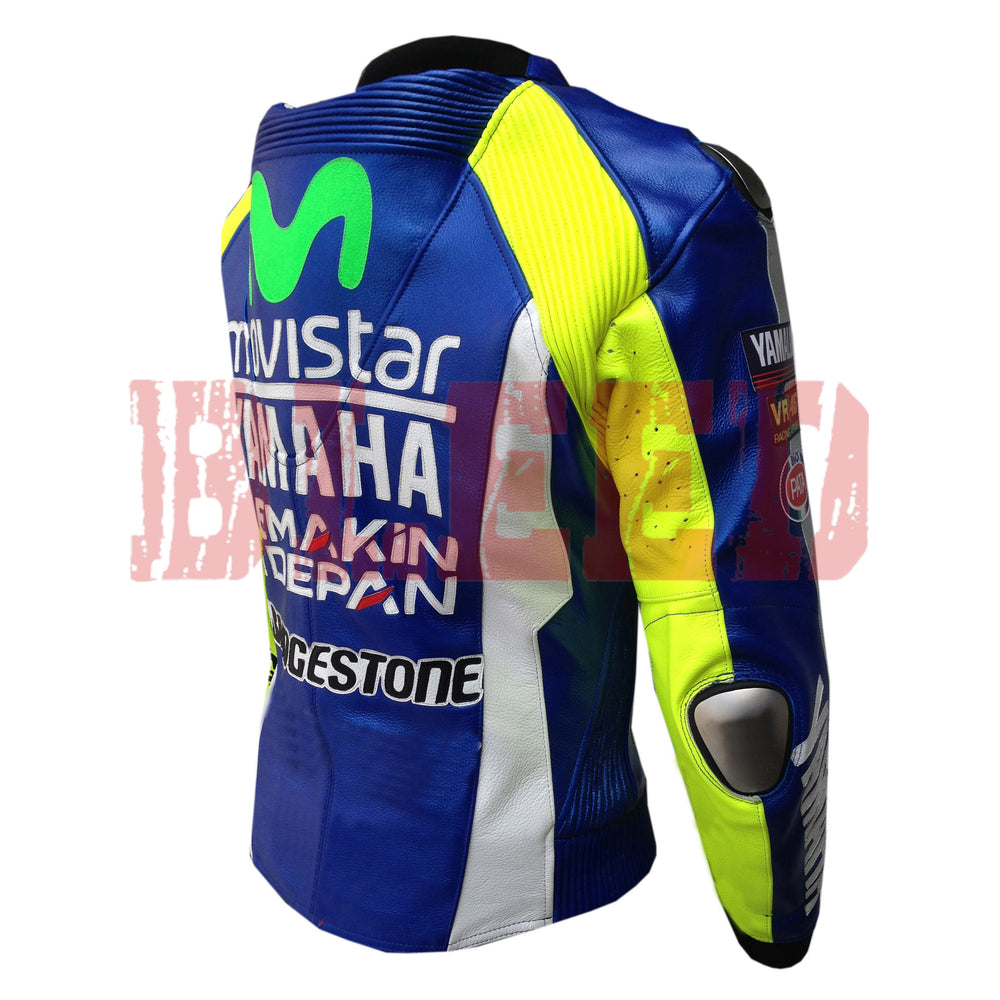 Valentino Rossi VR46 Motorbike Racing Biker Jacket Right View