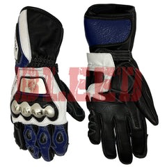 Front and Back Side of Yamaha SCP Concept CRASH PROTECT motorcycle gloves, featuring a protective design and Yamaha logo