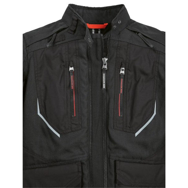 bmw gs rallye gtx womens motorcycle jacket zipper detail waterproof touring jacket
