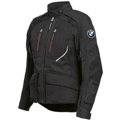 bmw gs rallye gtx womens motorcycle jacket black side view adventure jacket