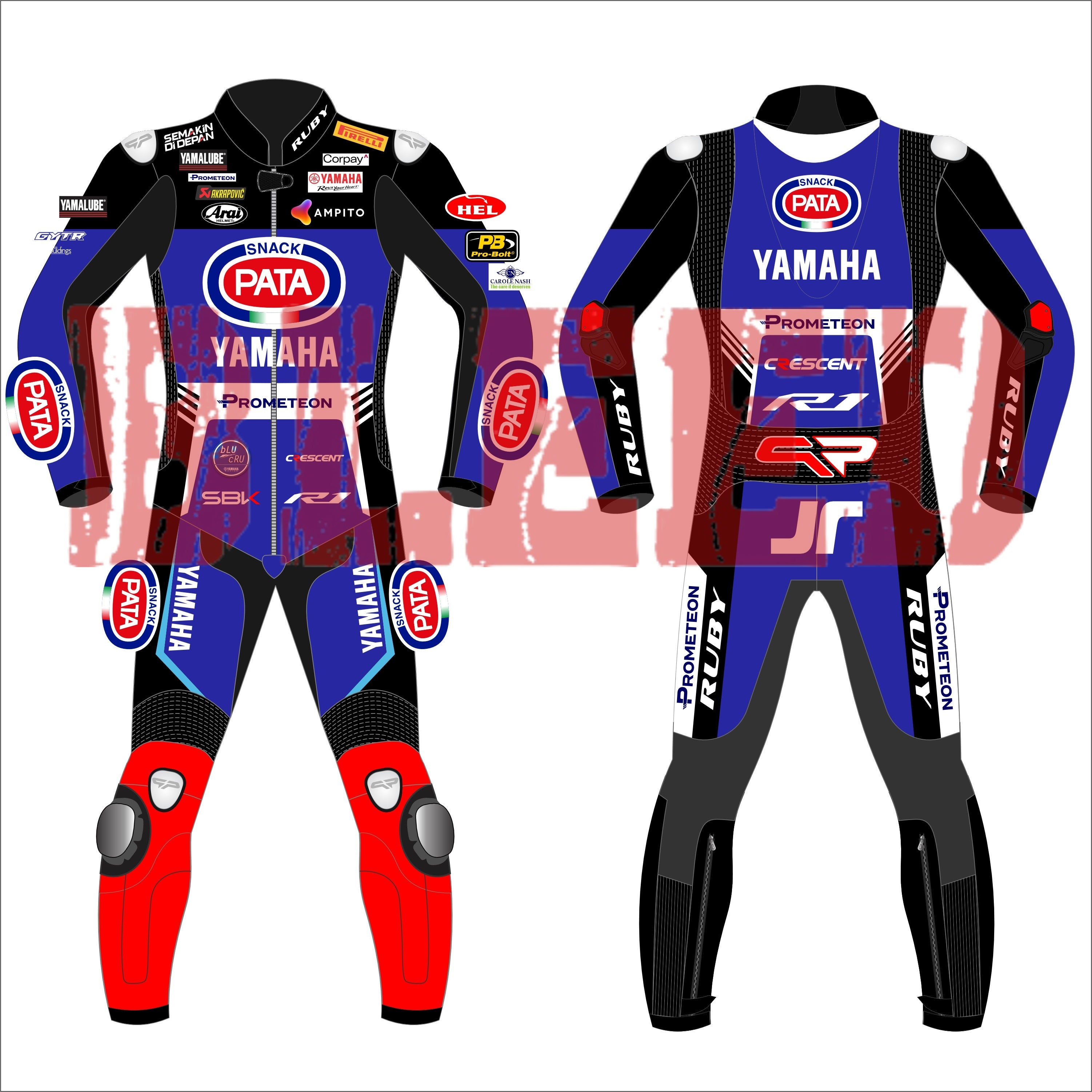 Jonathan Rea Pata 2024 WSBK Racing Suit