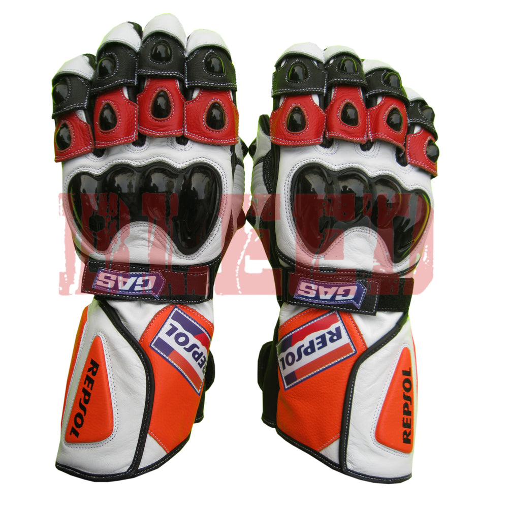 Honda Repsol Motorbike Racing Gloves