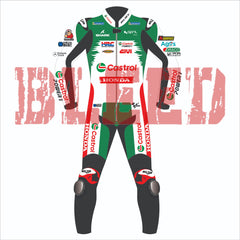 Johann Zarco Honda Castrol MotoGP 2024 Race Suit Front View
